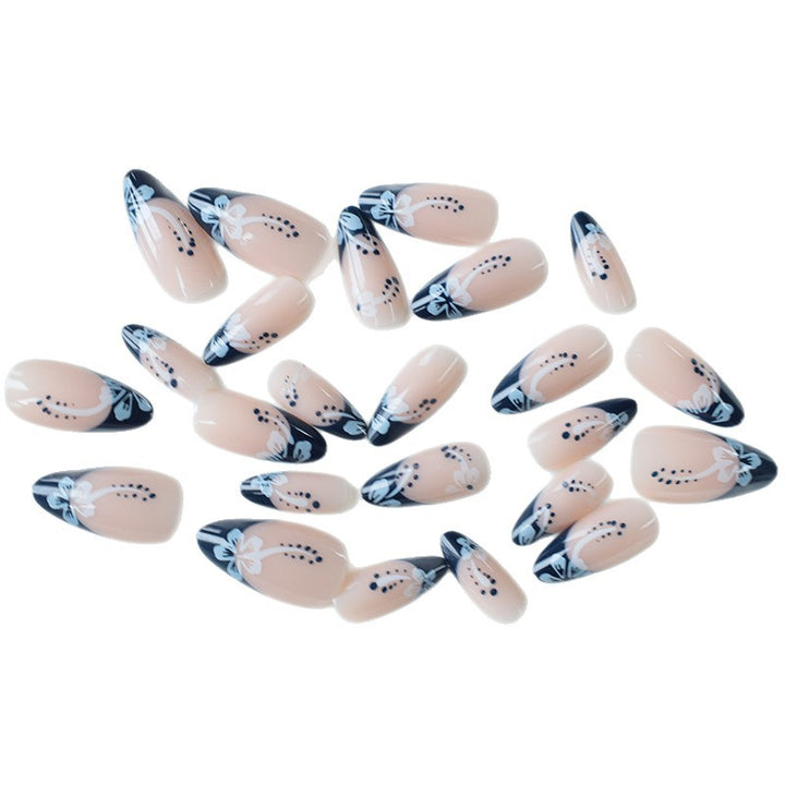 Floral Elegance Acrylic Nail Art Kalsten