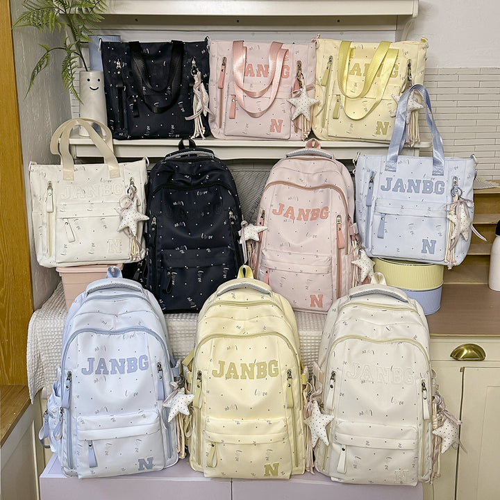 Stylish Non-Transparent Fabric Backpack Kalsten