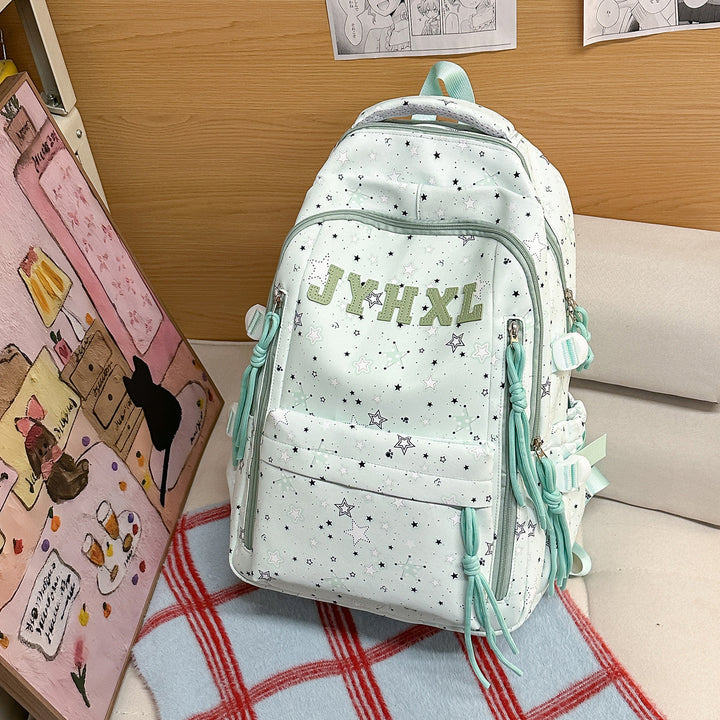 Stylish Star-Printed Backpack Kalsten 1791205378