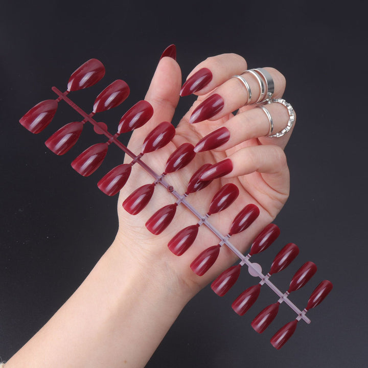 Stiletto Press-On Nails with Glossy Finish Kalsten