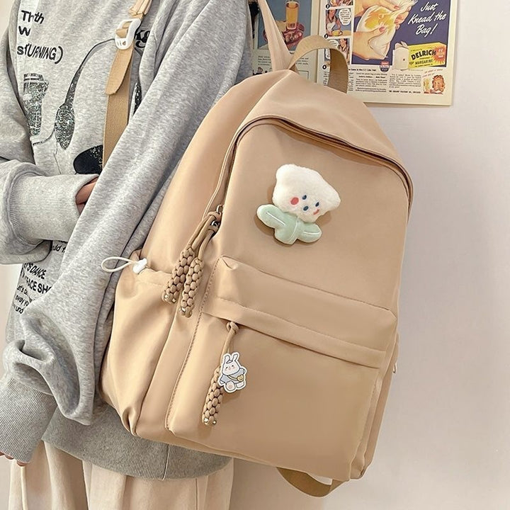Fashionable Textured Backpack Kalsten