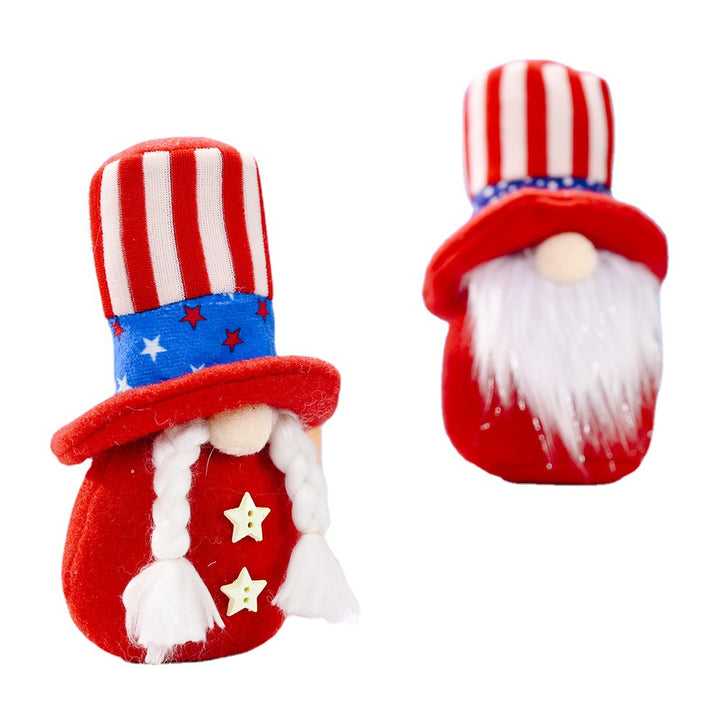 Decorative Patriotic Gnome Figurine Kalsten