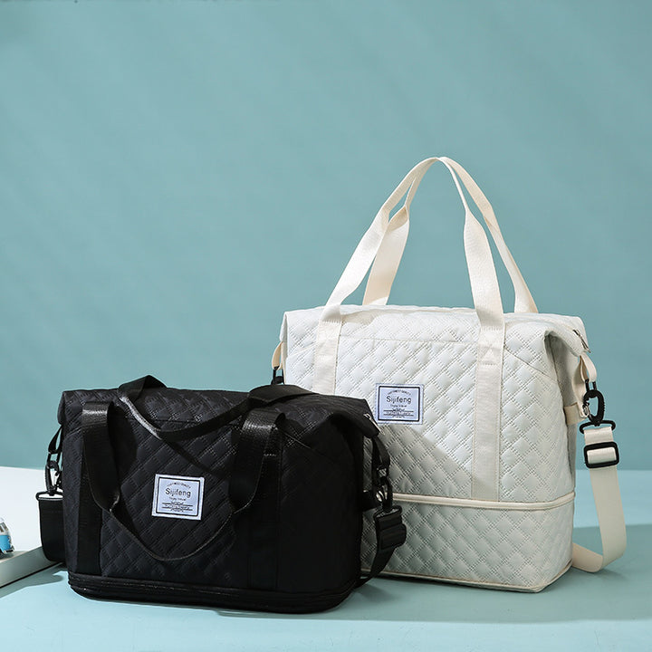 Quilted Travel Weekender Duffle