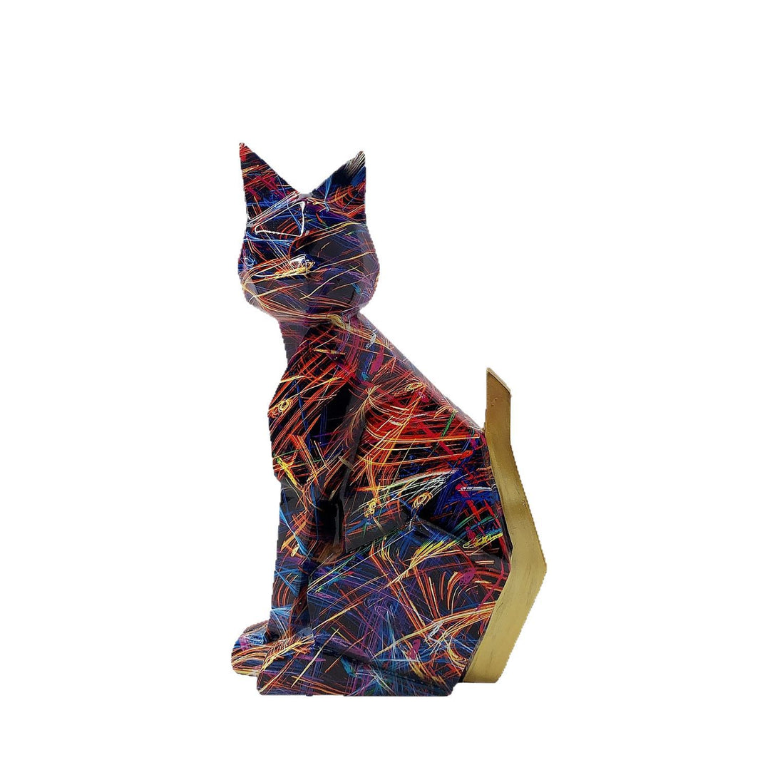 Colorful lion figure made of high-quality resin Kalsten
