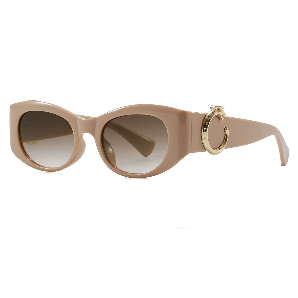 Women's elegant Cat-Eye sunglasses with golden details Kalsten
