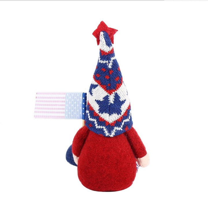 Decorative Patriotic Gnome Figurine Kalsten