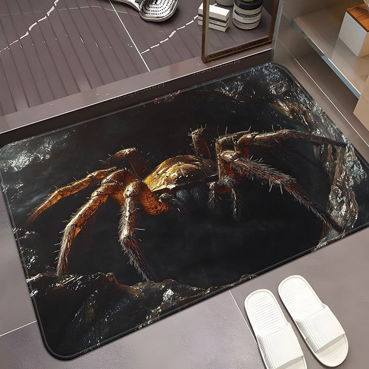 Spider-Themed Floor Mat