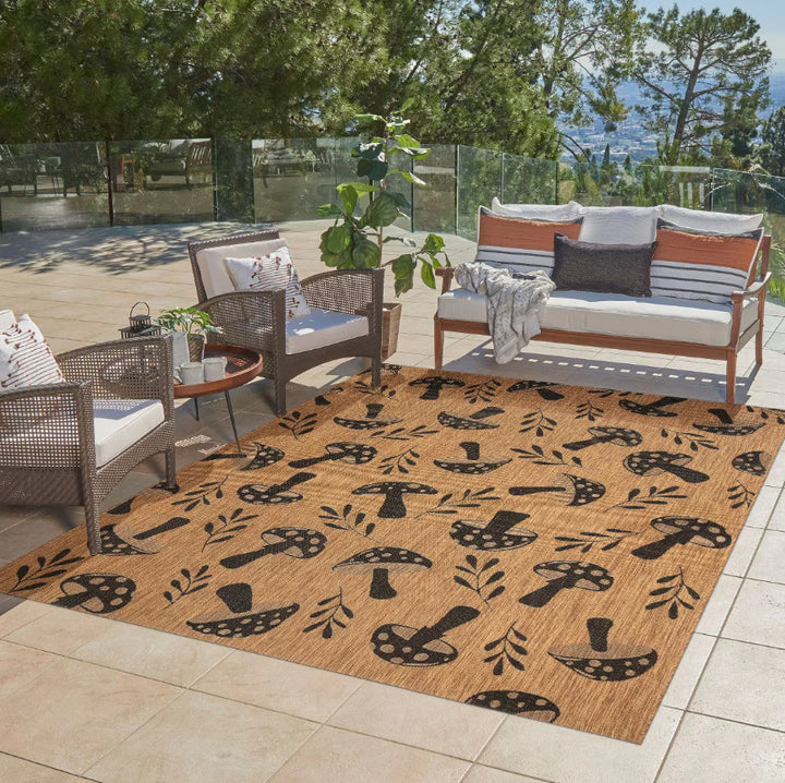 Multi-Colored Outdoor Area Rug
