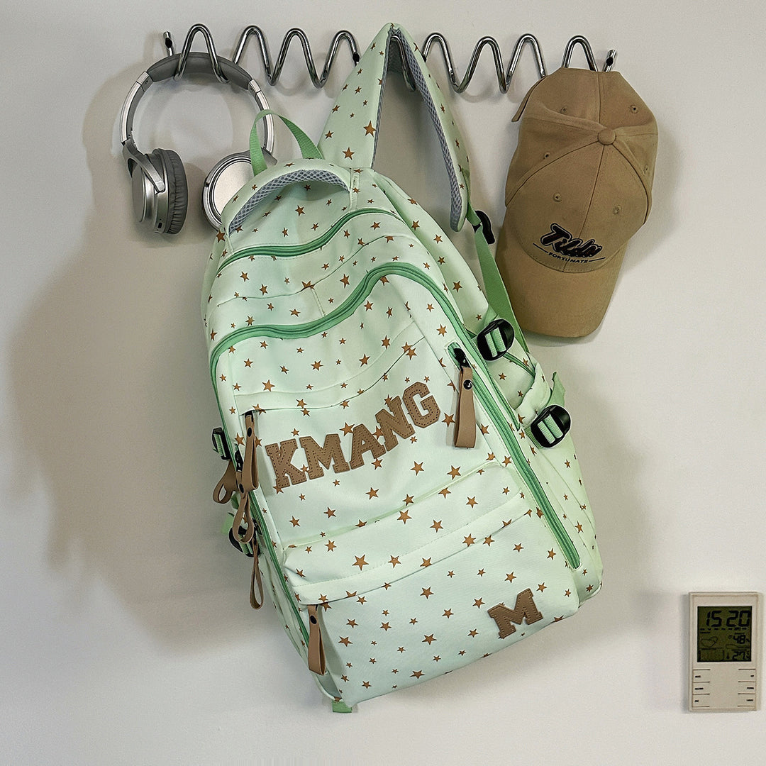 Trendy Star-Patterned Backpack Kalsten