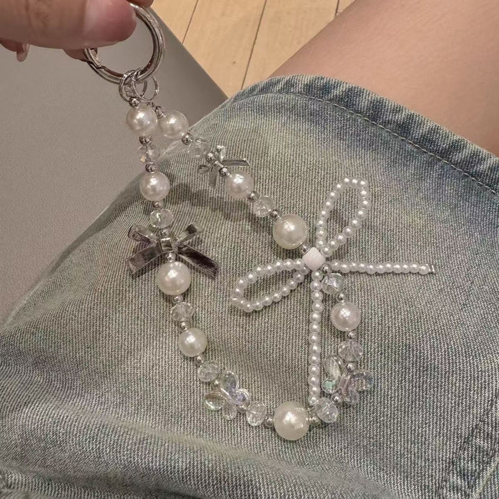 Elegant Decorative Beaded Keychain Kalsten