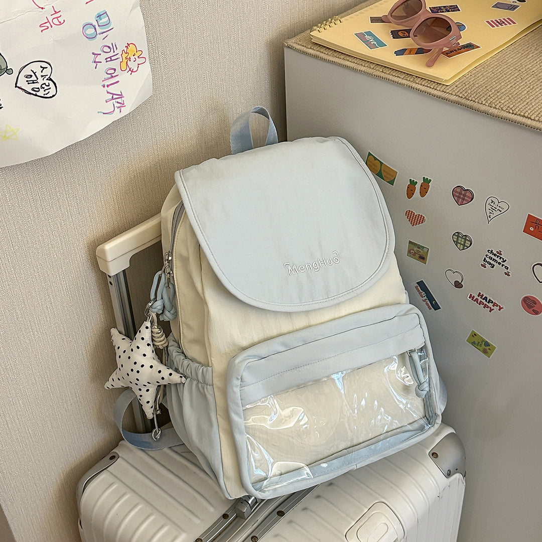Stylish Transparent Utility Backpack Kalsten