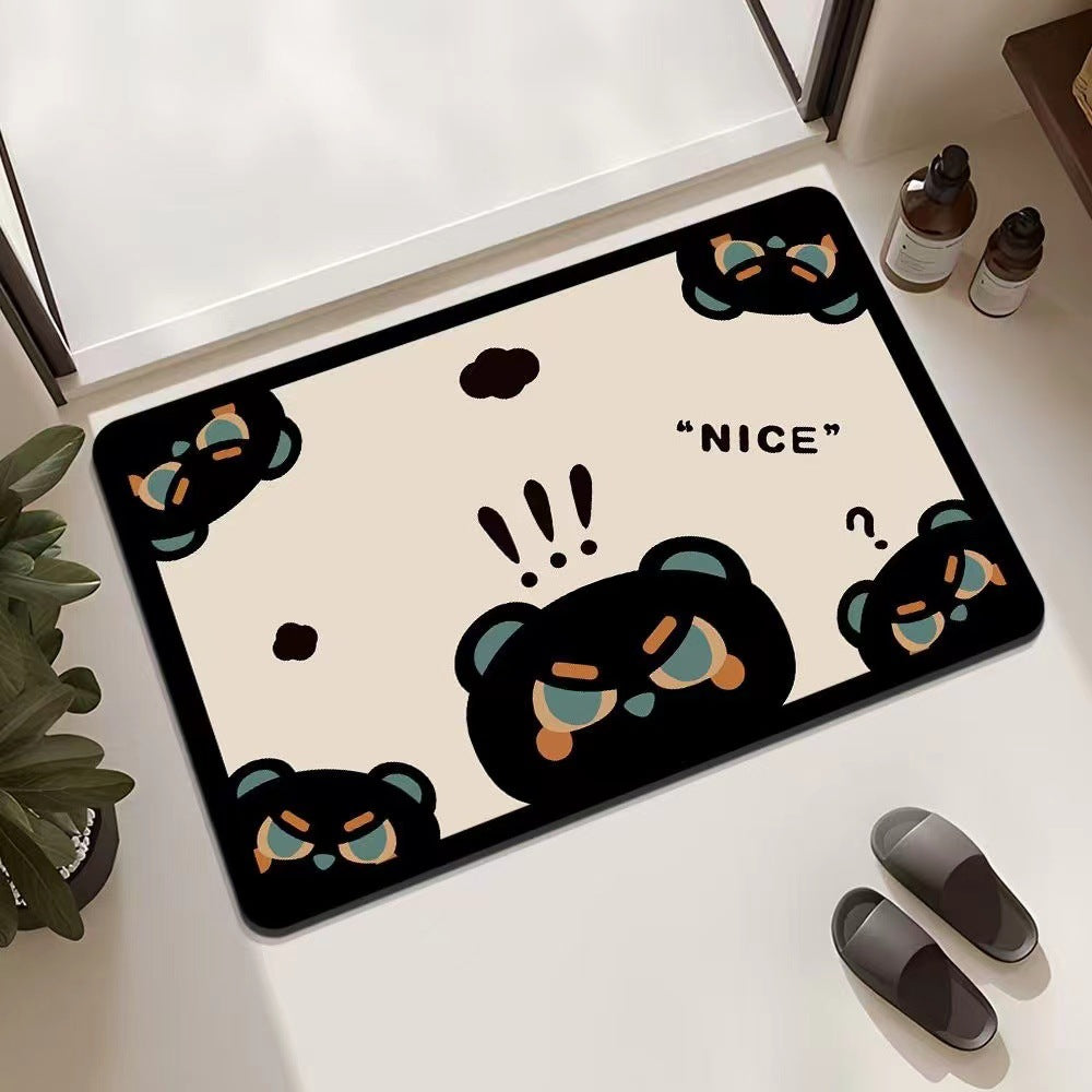 Playful Cat-Themed Entrance Mat Kalsten