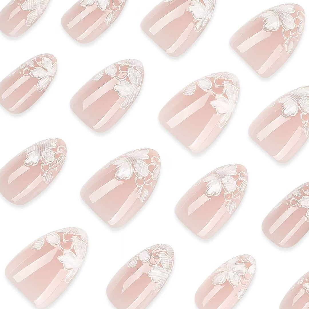 Elegant Floral Nail Art