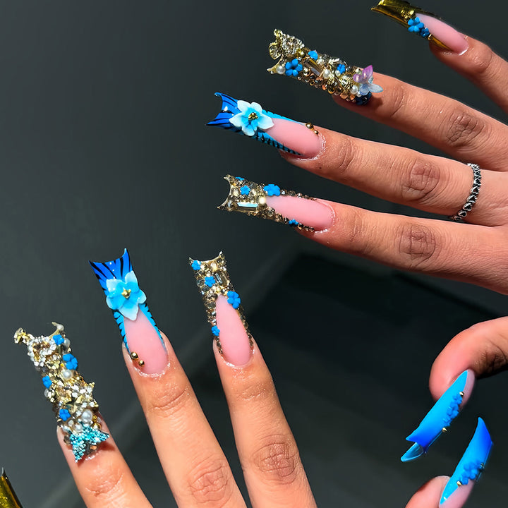 Decorative Acrylic Nail Enhancements Kalsten