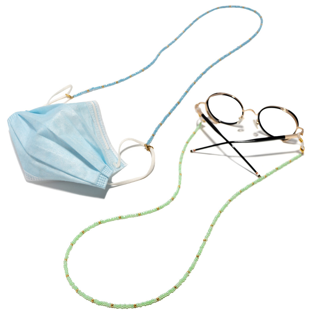 Double-Strand Beaded Eyewear Chain kalsten