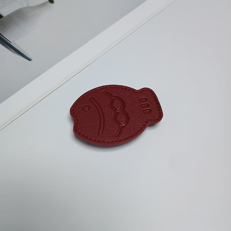 Fish-Shaped Leather Phone Holder Kalsten