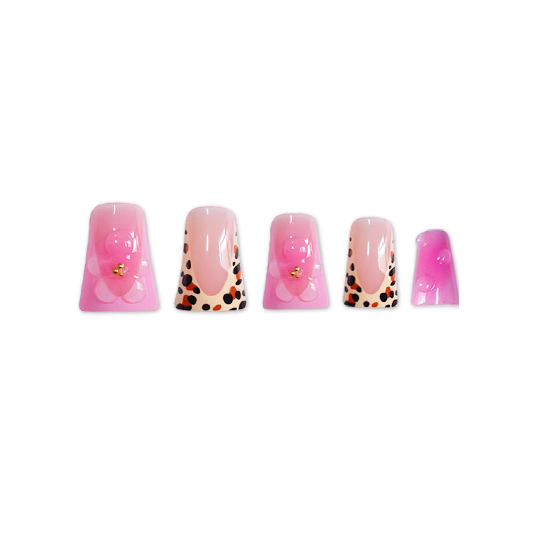 Floral Glam Press-On Nail Extensions Kalsten