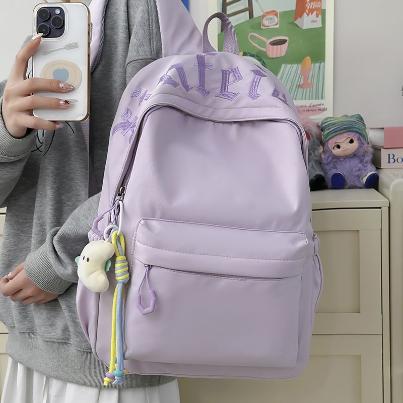 Fashionable backpack with removable charms Kalsten