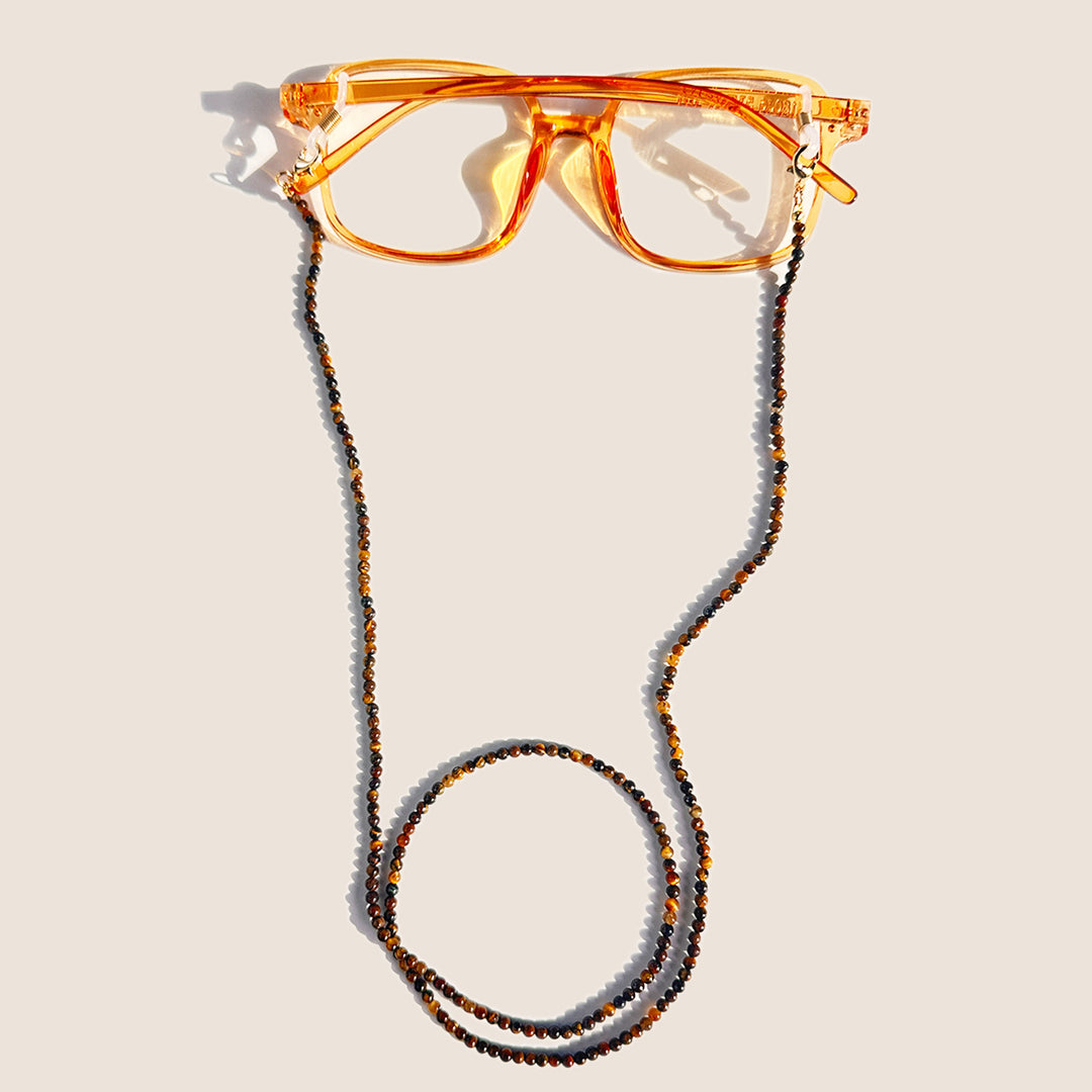 Beaded Eyewear Chain with Secure Tips Kalsten
