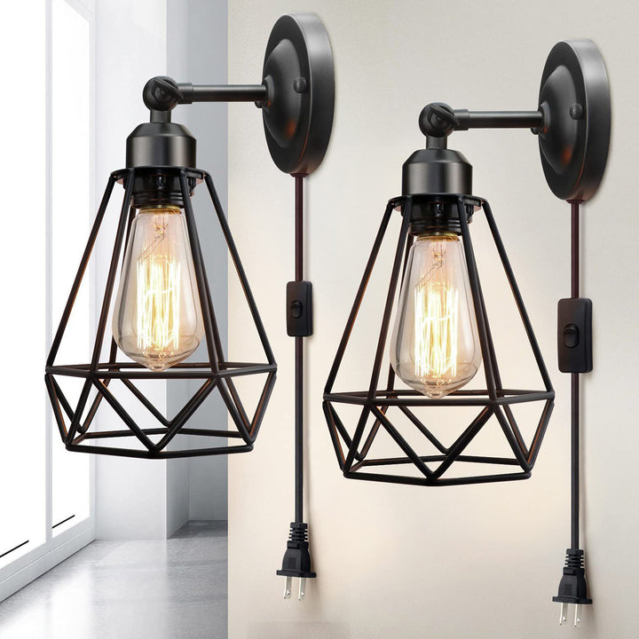 Industrial Style Wall Lamp