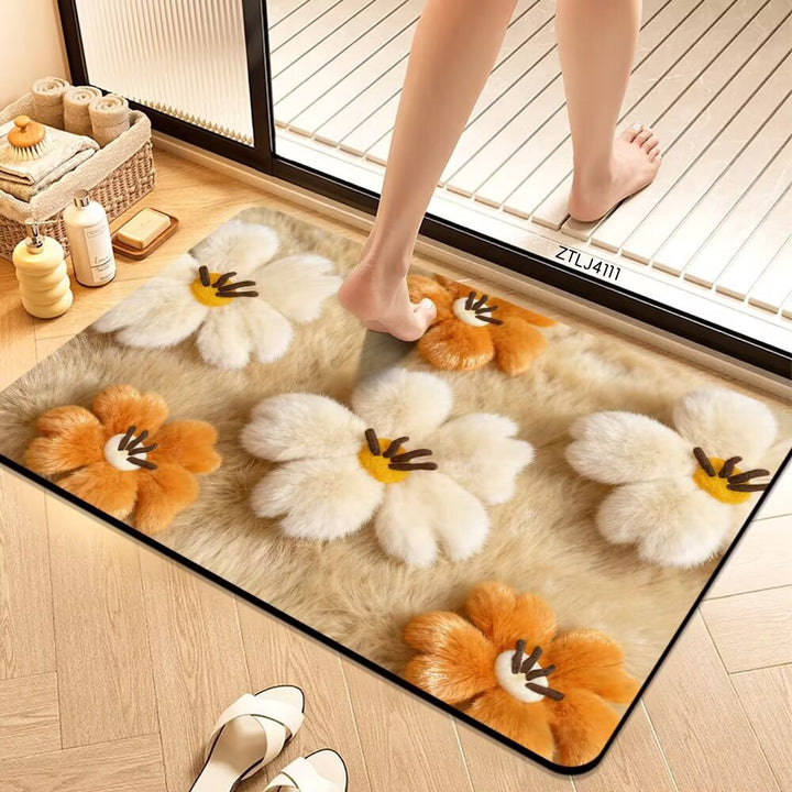 Decorative Bath Mat Kalsten