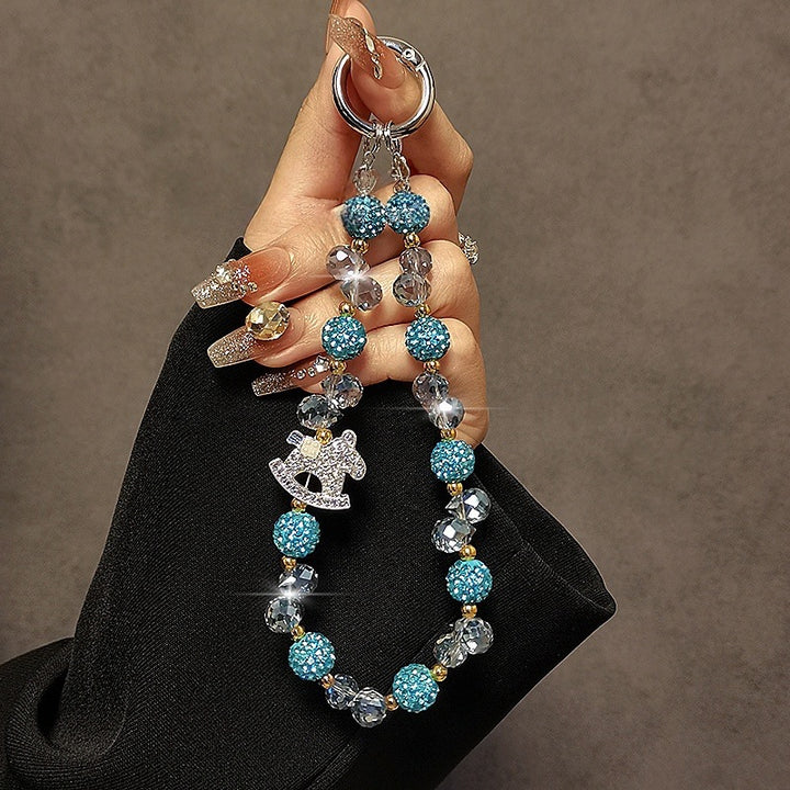 Decorative Crystal Charm Keychain Kalsten