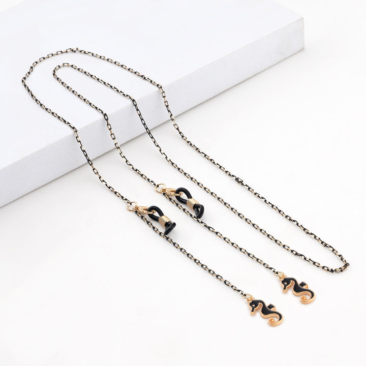 Elegant Geometric Glasses Chain kalsten