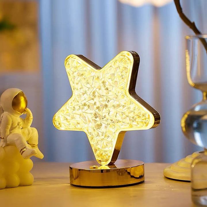 Crescent Moon Decorative Table Lamp
