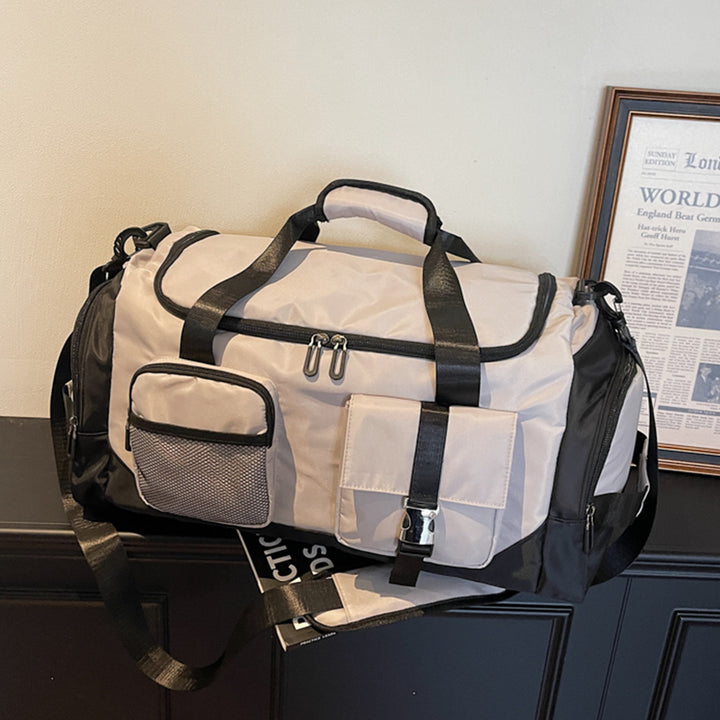 Sporty multifunctional travel bag with external pocket Kalsten