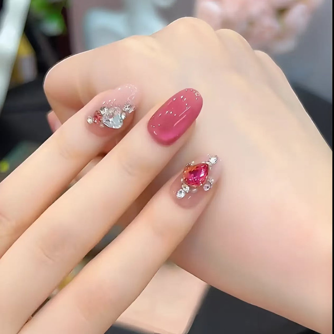 Decorative Glam Nail Art Extensions