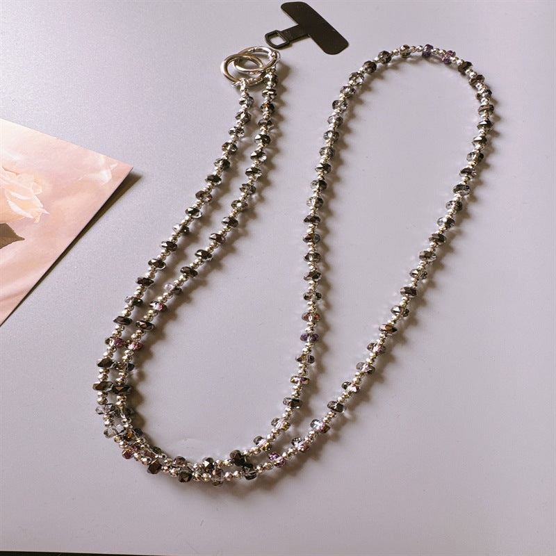 Dazzling Crystal Beaded Eyewear Lanyard Kalsten