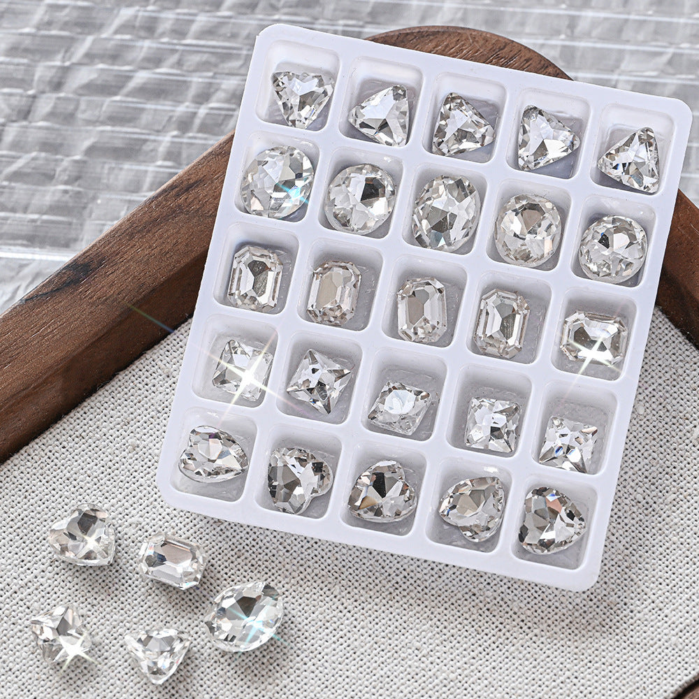 Decorative Resin Nail Art Gem Set