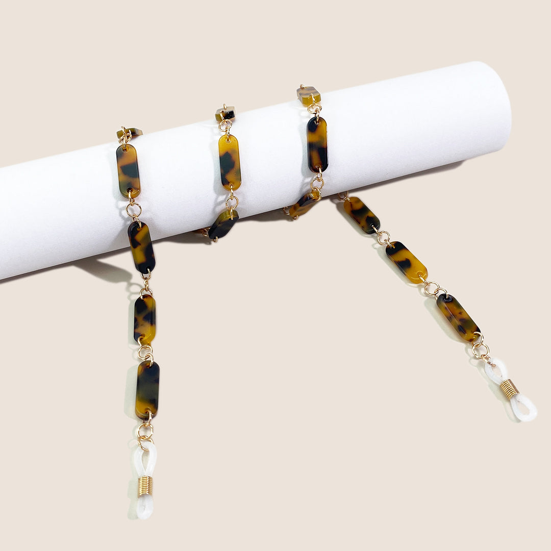 Chic Tortoiseshell Eyewear Chain Kalsten
