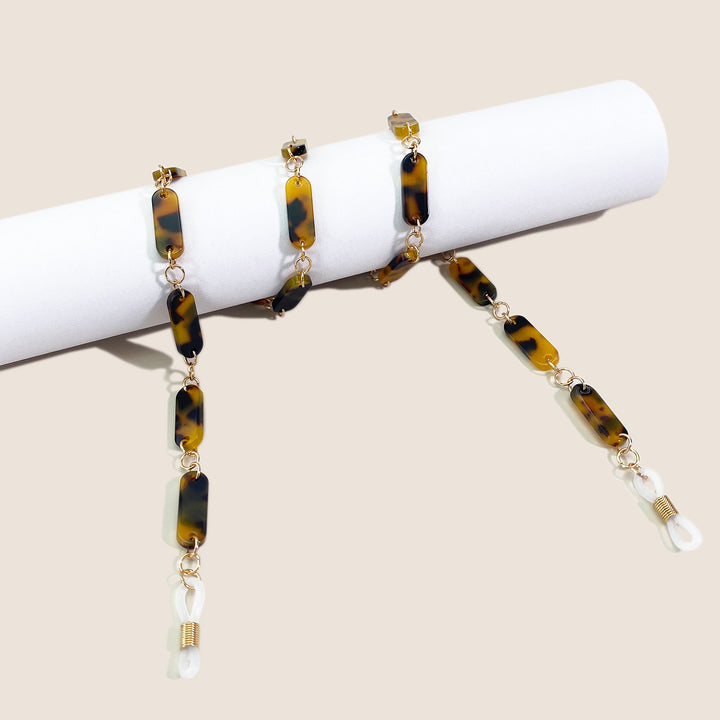 Chic Tortoiseshell Eyewear Chain Kalsten
