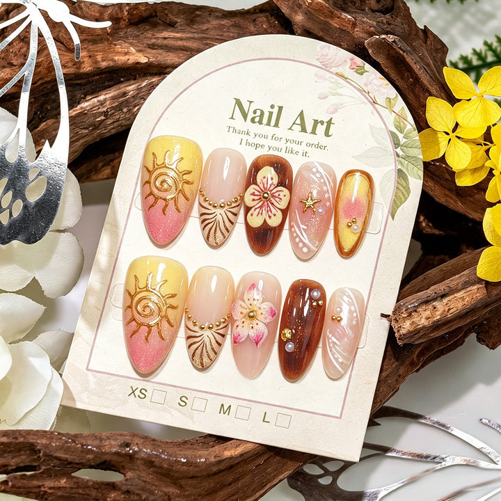 Artistic Nail Art Set with Accessories