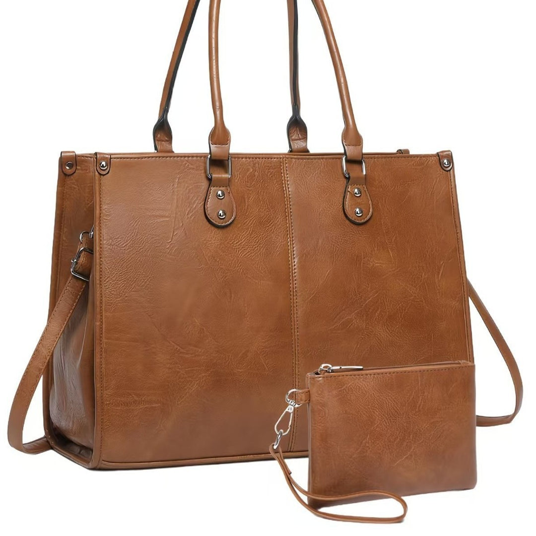 Elegant Handbag with Removable Card Holder Kalsten