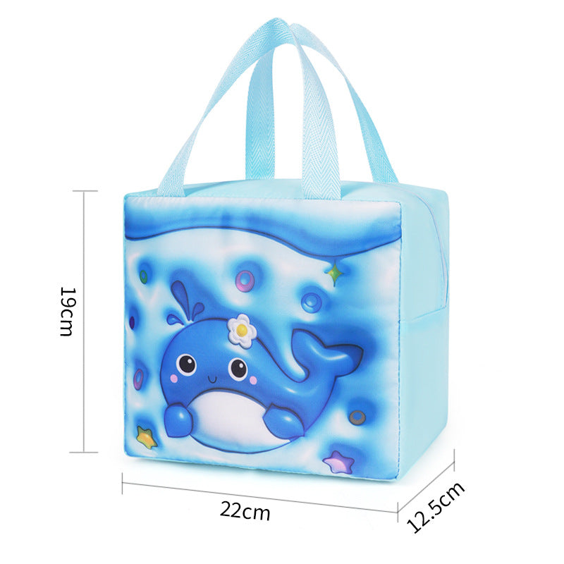Cute Cartoon Themed Insulated Lunch Bag