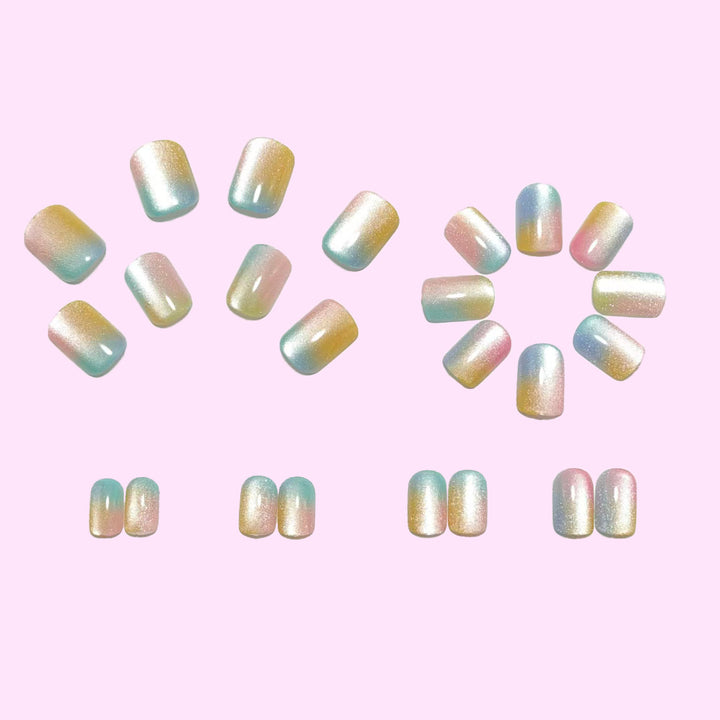 Ombre Artificial Nails Kalsten
