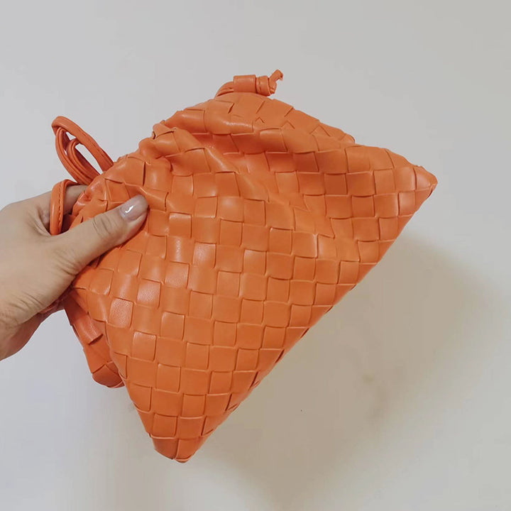 Textured Woven Handheld Clutch Kalsten