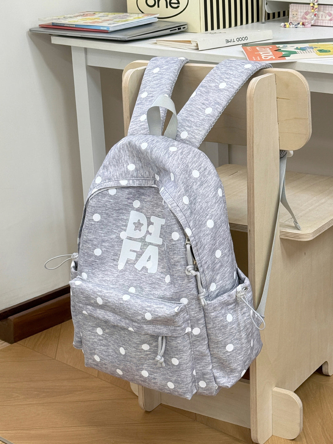 Fun Star-Patterned School Backpack