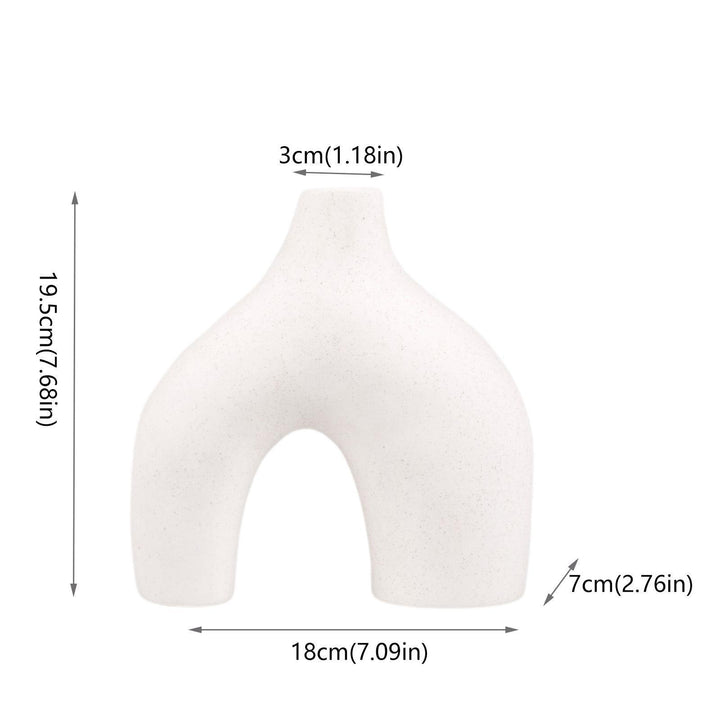 Abstract Sculptural Ceramic Vase