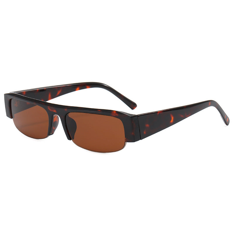 Contemporary Retro-Inspired Flat Lens Sunglasses Kalsten
