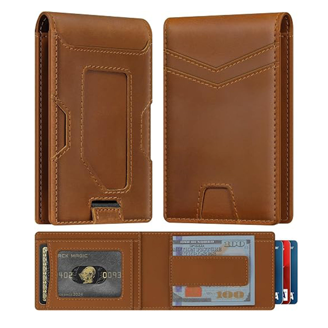 Premium RFID-Blocking Leather Cardholder Kalsten