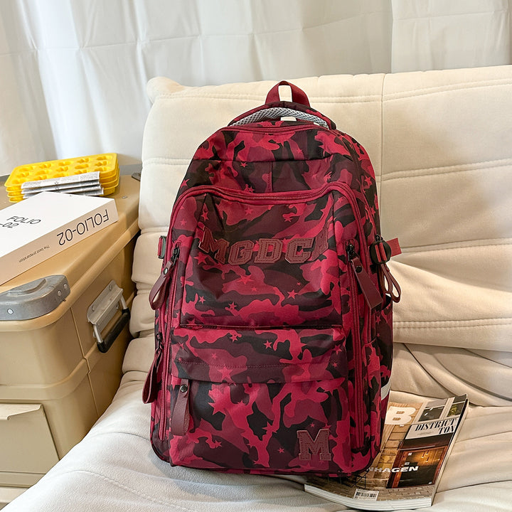 Durable Camo-Printed Day Backpack Kalsten