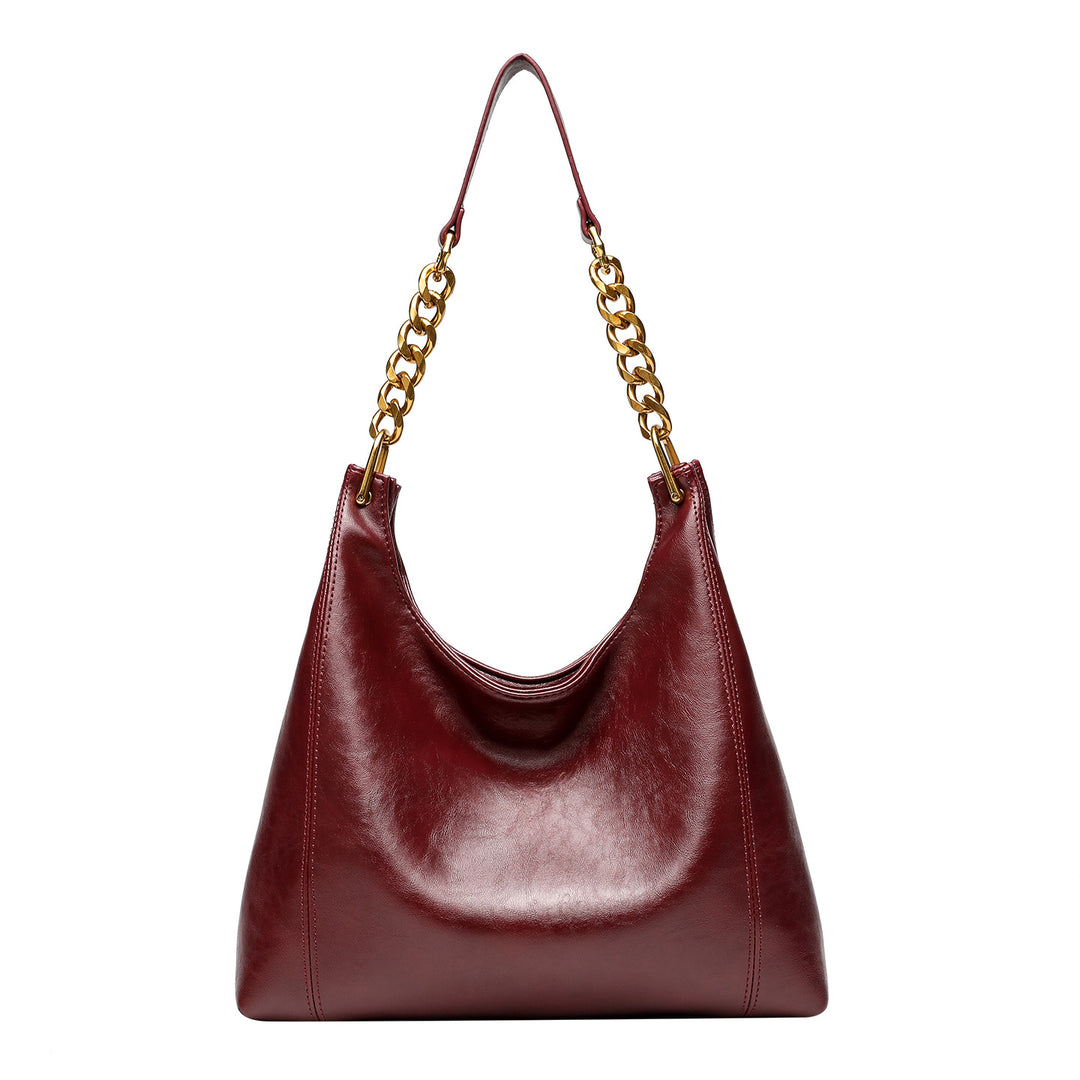 Chic Luxury Leather Shoulder Bag