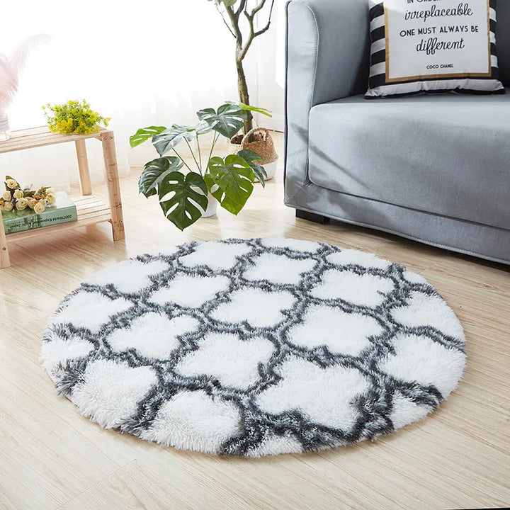 Round Decorative Area Rug Kalsten
