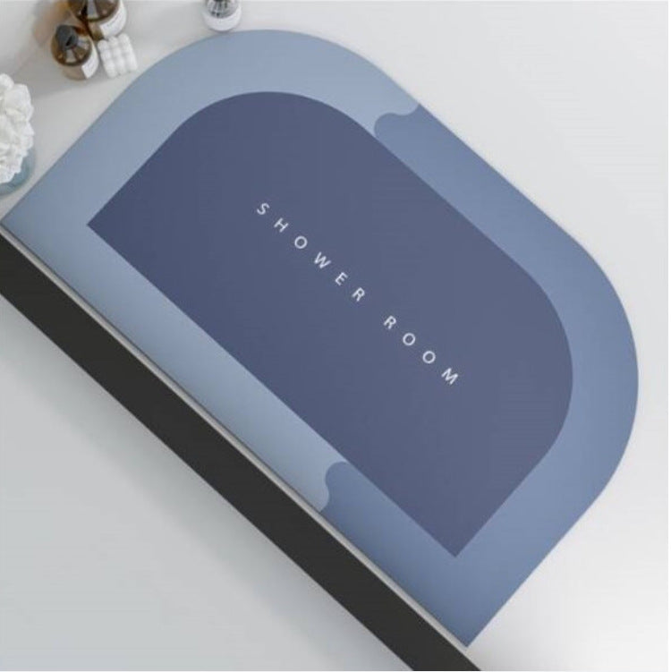 Contemporary Shower Room Mat Kalsten