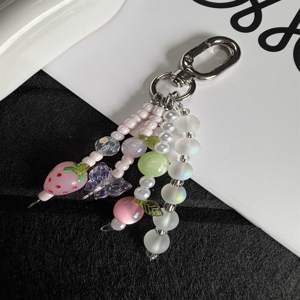 Decorative Flower Charm Keychain Kalsten