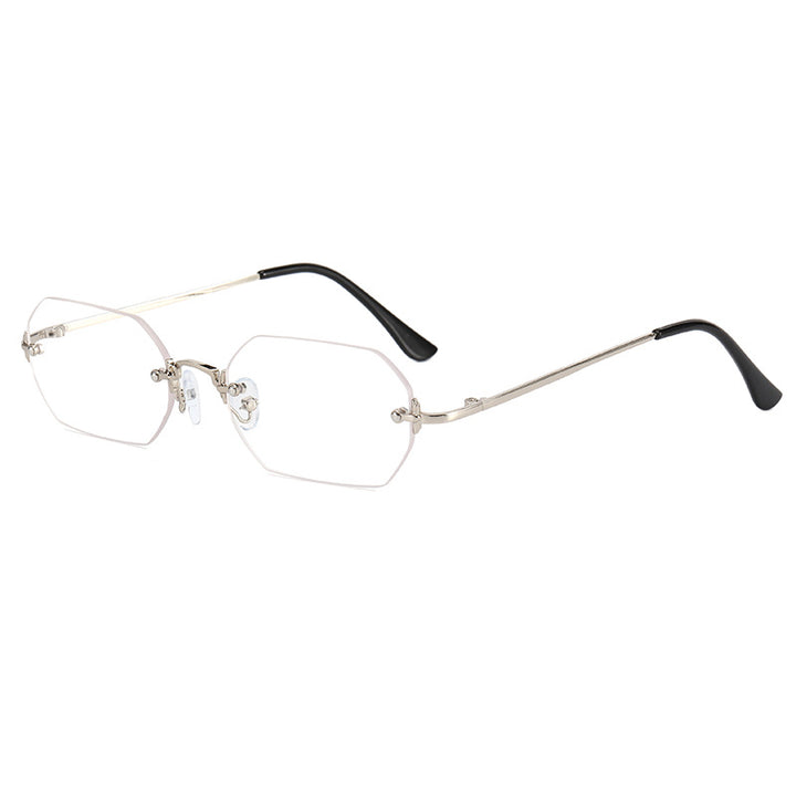 Women's fashionable octagonal sunglasses with elegant metal frame Kalsten