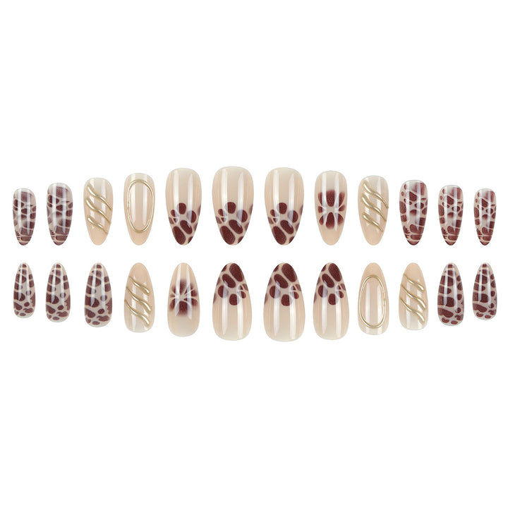 Artistic Stiletto Nail Design Kalsten